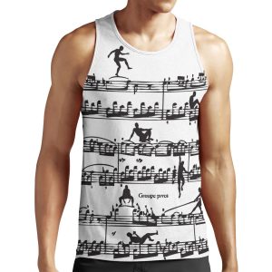 Mozart Men All-over-print Unisex Tank Top