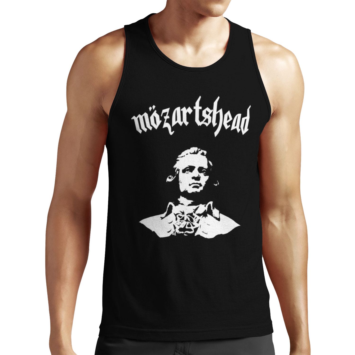 Mozartshead All-over-print Unisex Tank Top