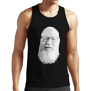 Mr Slick Superstar David Letterman All-over-print Unisex Tank Top