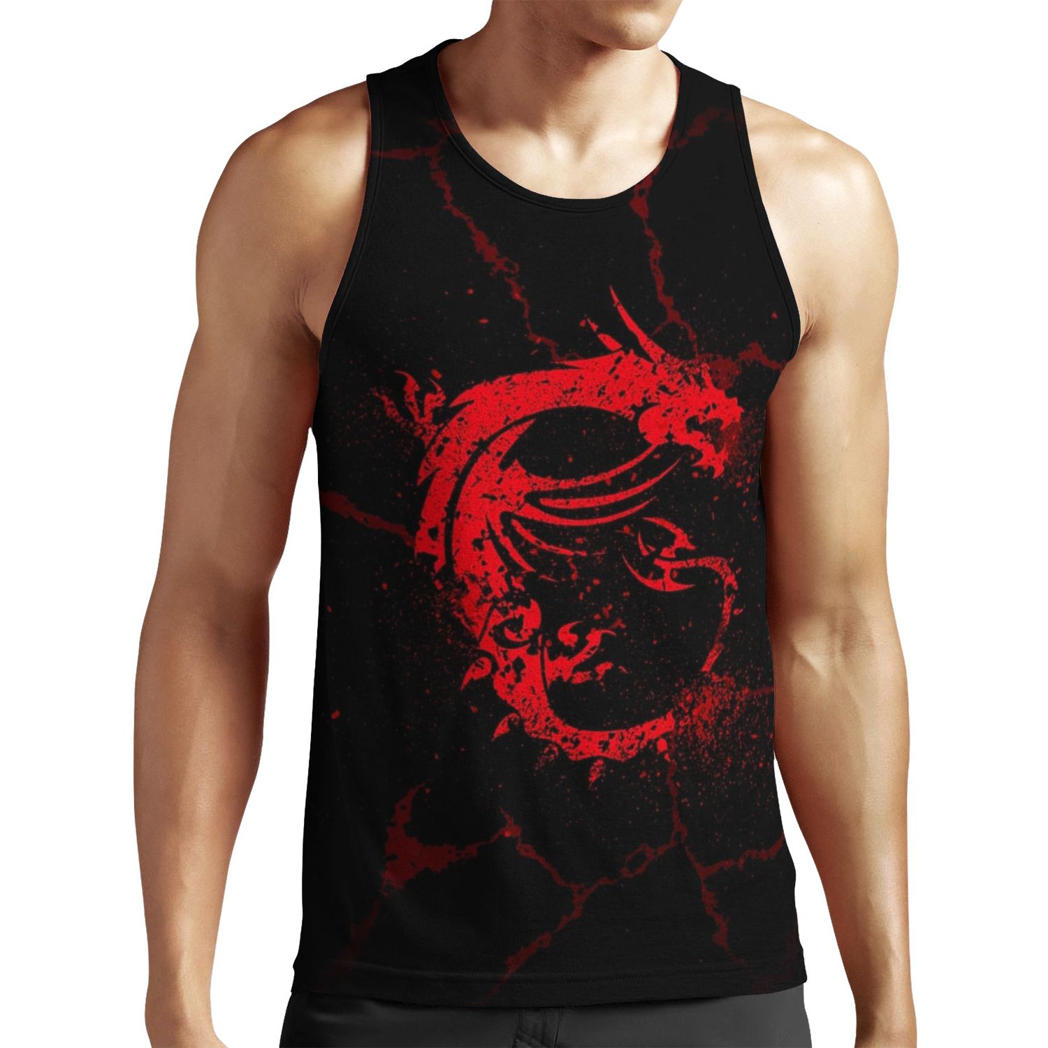 Msi Logo All-over-print Unisex Tank Top