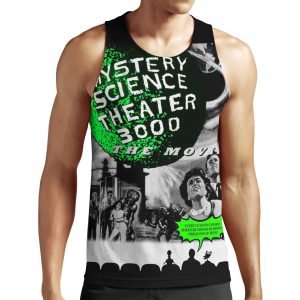 Mst3K The Movie Black And White Poster All-over-print Unisex Tank Top