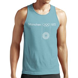 Munich 1972 M%C3%Bcnchen 1972 All-over-print Unisex Tank Top