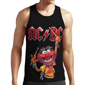 Muppet Animal Drummer X Abdc All-over-print Unisex Tank Top