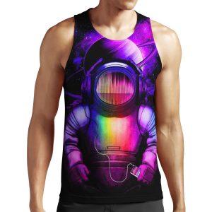 Music In Space All-over-print Unisex Tank Top