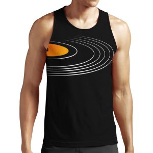 Music Retro Vinyl Record All-over-print Unisex Tank Top