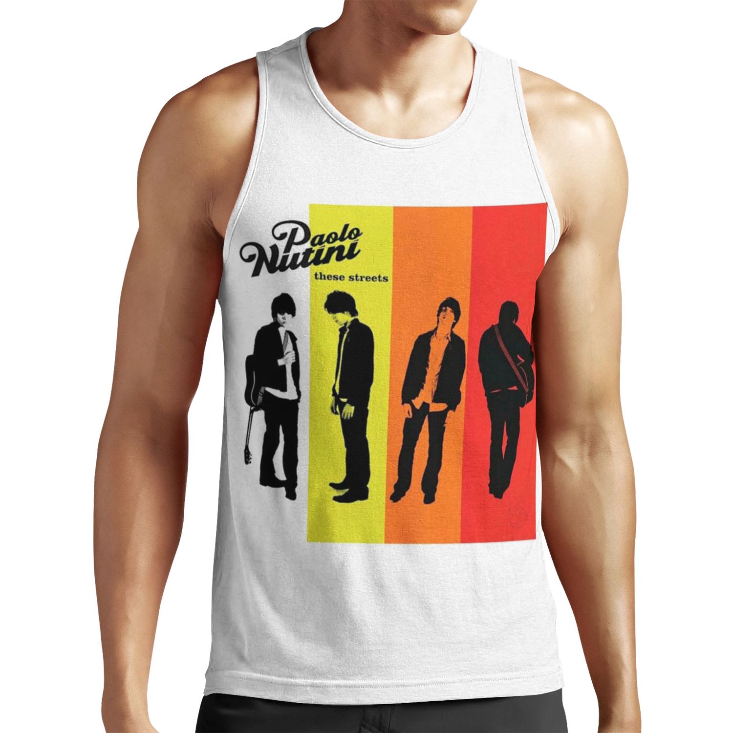 Musician Gajiumr Singer Songwriter Pop Blue Eyed Soul Folk Rock Guitaris Best Album Paolo Nutini All-over-print Unisex Tank Top