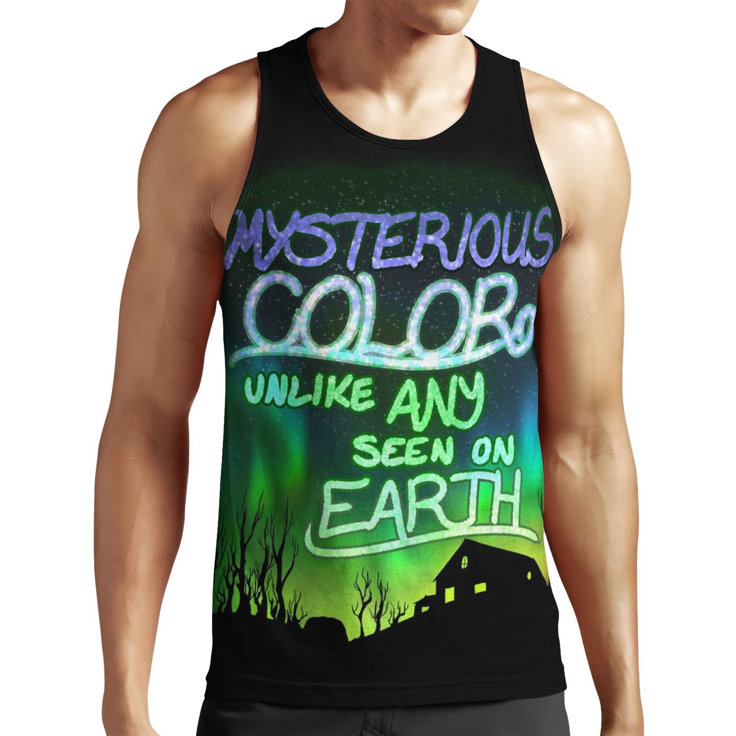 Mysterious Color Unlike Any Seen On Earth All-over-print Unisex Tank Top