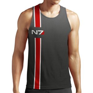 N7 Iconic Masseffect Hd All-over-print Unisex Tank Top