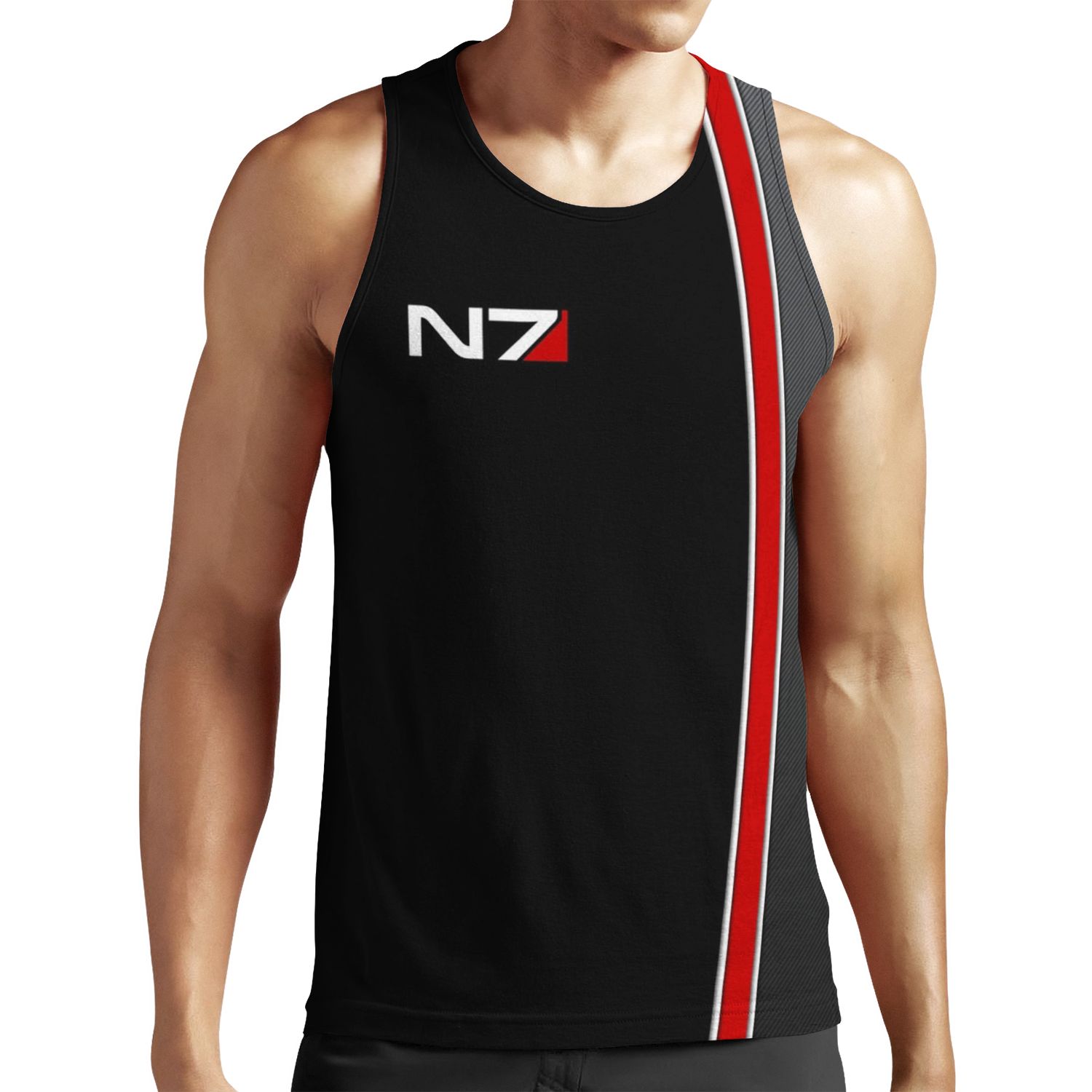 N7 Mass Effect Emblem All-over-print Unisex Tank Top