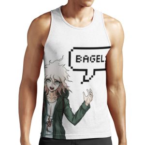 Nagito Komaeda Bagels Nicob All-over-print Unisex Tank Top