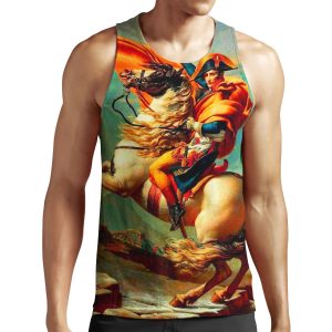 Napoleon At The Saint Bernard Pass All-over-print Unisex Tank Top