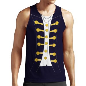 Napoleonic Captain Rn Instant Cosplay Hornblower All-over-print Unisex Tank Top