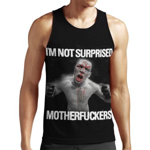 Nate Diaz Surprise Surprise All-over-print Unisex Tank Top