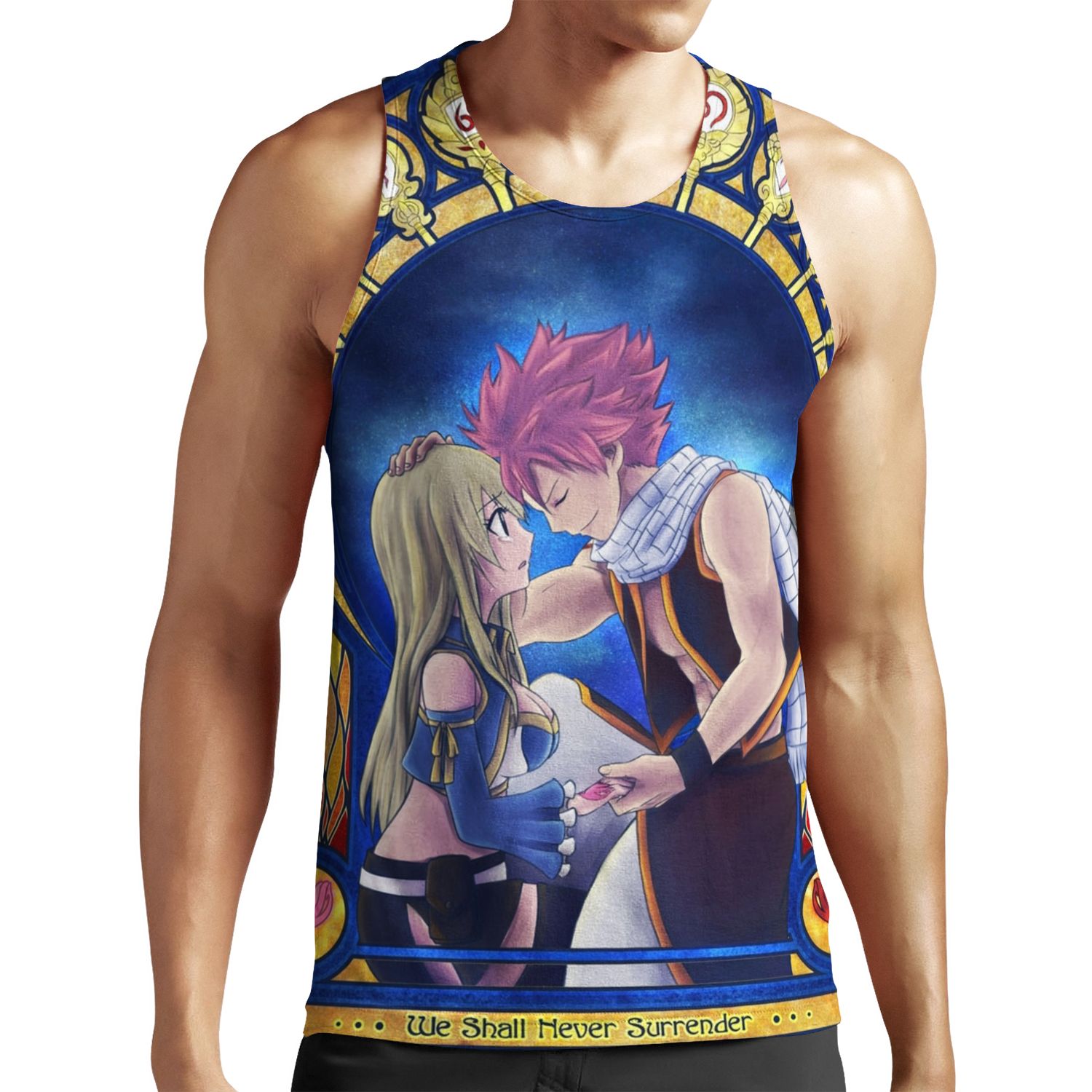 Natsu And Lucy All-over-print Unisex Tank Top