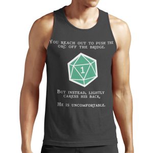 Natural 1 Orc White All-over-print Unisex Tank Top
