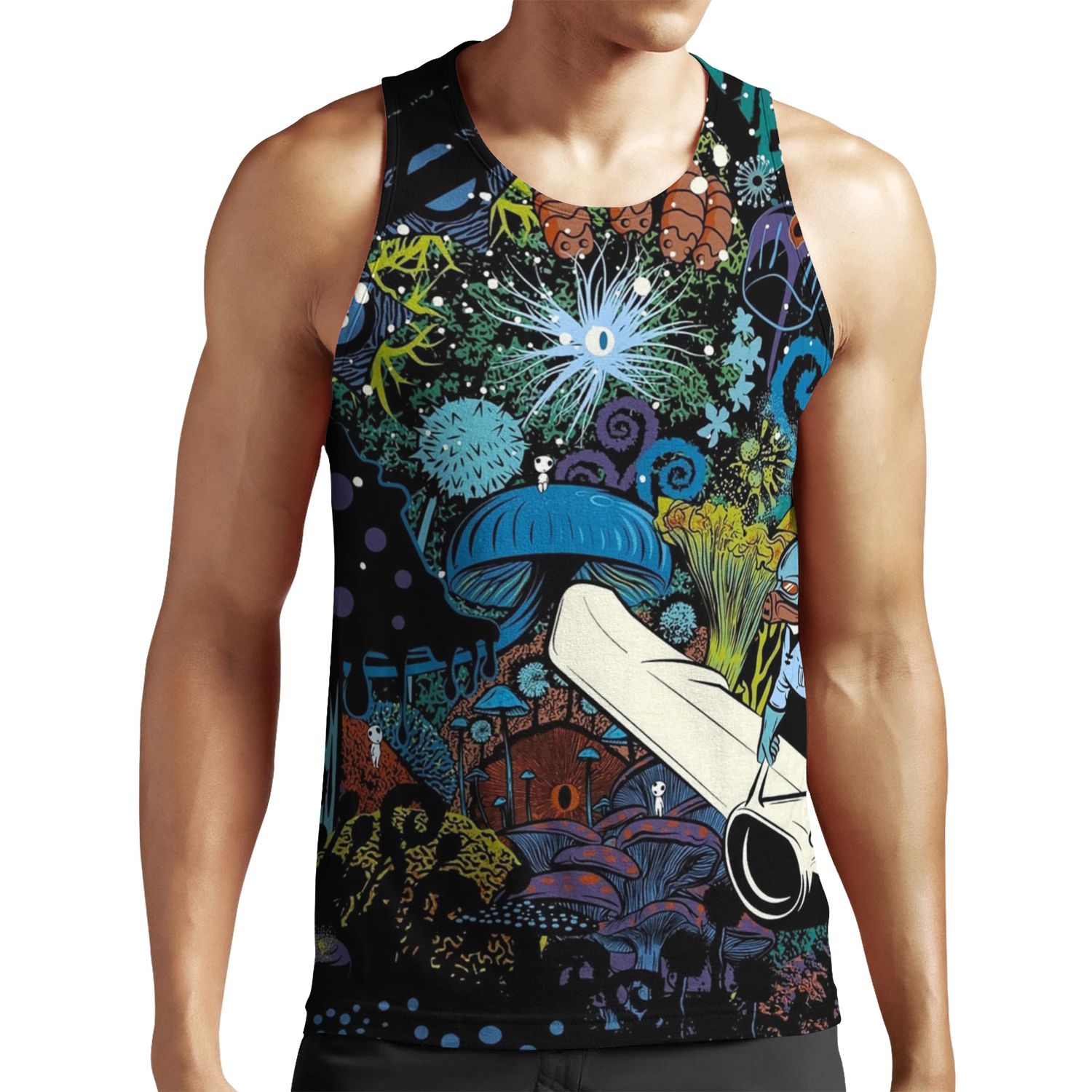 Nausicaa Of The Valley Of The Wind All-over-print Unisex Tank Top