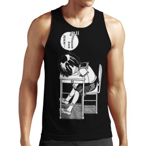 Nazo No Kanojo X Mysterious Girlfriend X Sleeping Urabe All-over-print Unisex Tank Top