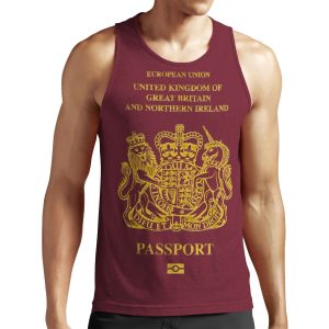 Ndvh Eu Uk Passport All-over-print Unisex Tank Top