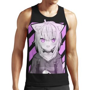 Nekomata Okayu Design All-over-print Unisex Tank Top