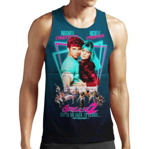 Neon 80 S Grease 2 All-over-print Unisex Tank Top