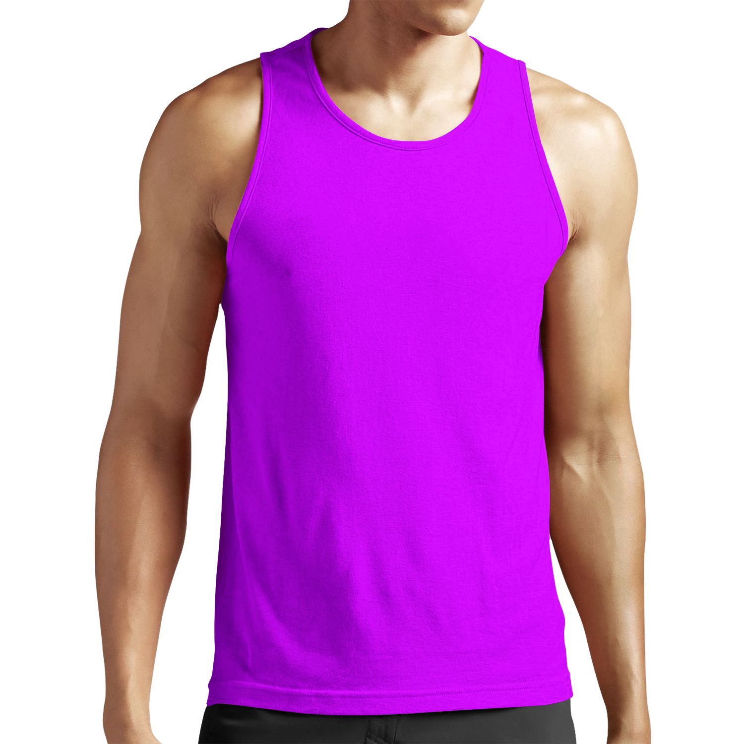 Neon Purple All-over-print Unisex Tank Top