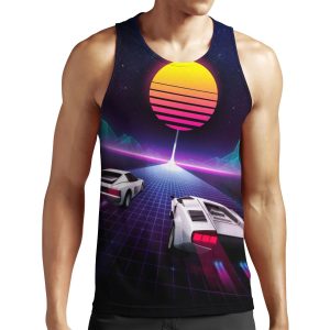 Neon Skyway All-over-print Unisex Tank Top