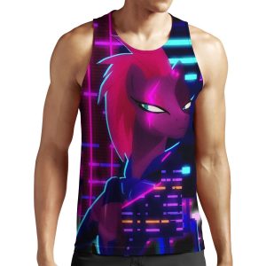 Neon Tempest Shadow All-over-print Unisex Tank Top