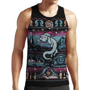 Neverending Christmas All-over-print Unisex Tank Top