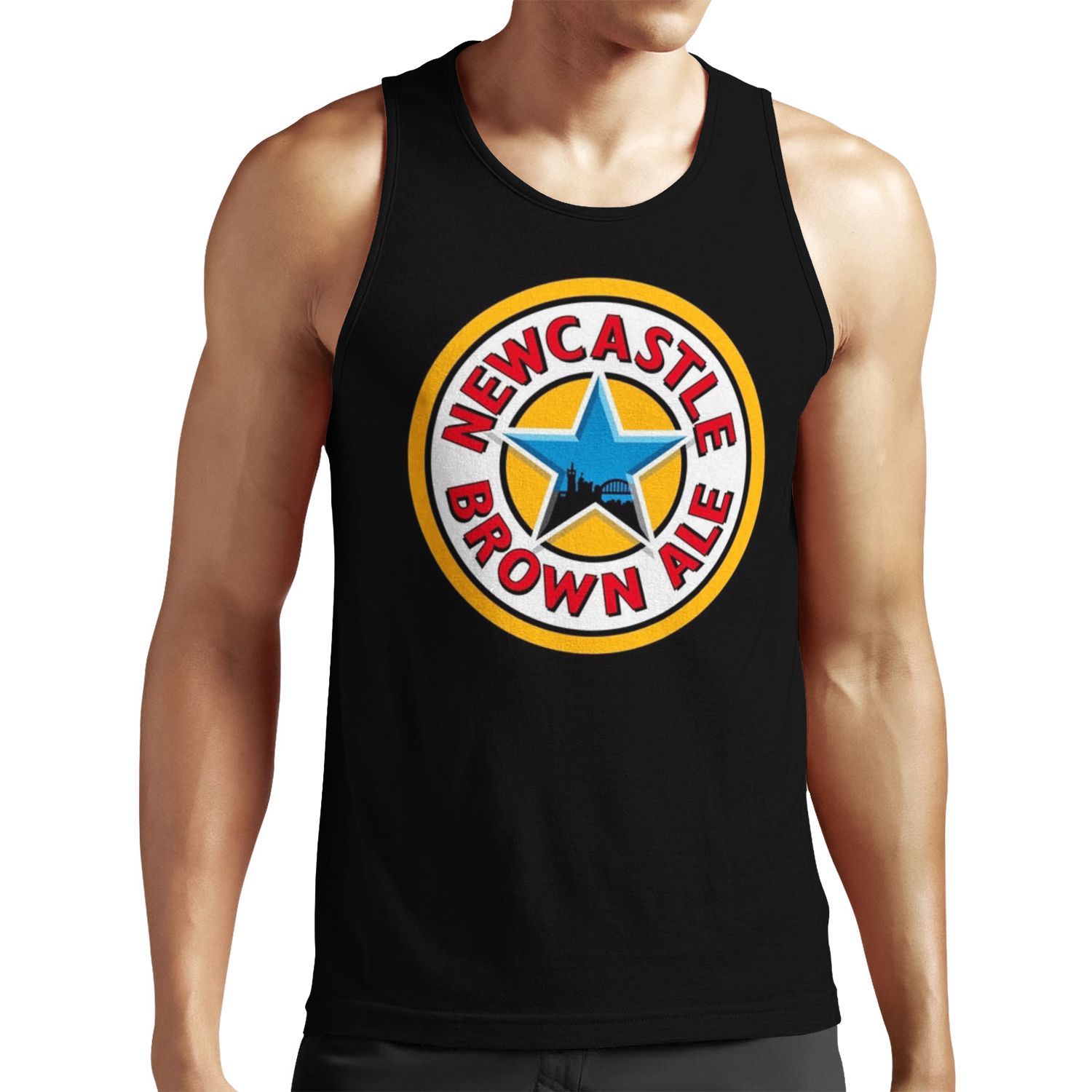 Newcastle Brown Ale United All-over-print Unisex Tank Top
