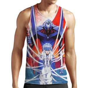 Newtype Evangelion Rei All-over-print Unisex Tank Top