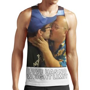 Nick And Stav Kiss All-over-print Unisex Tank Top
