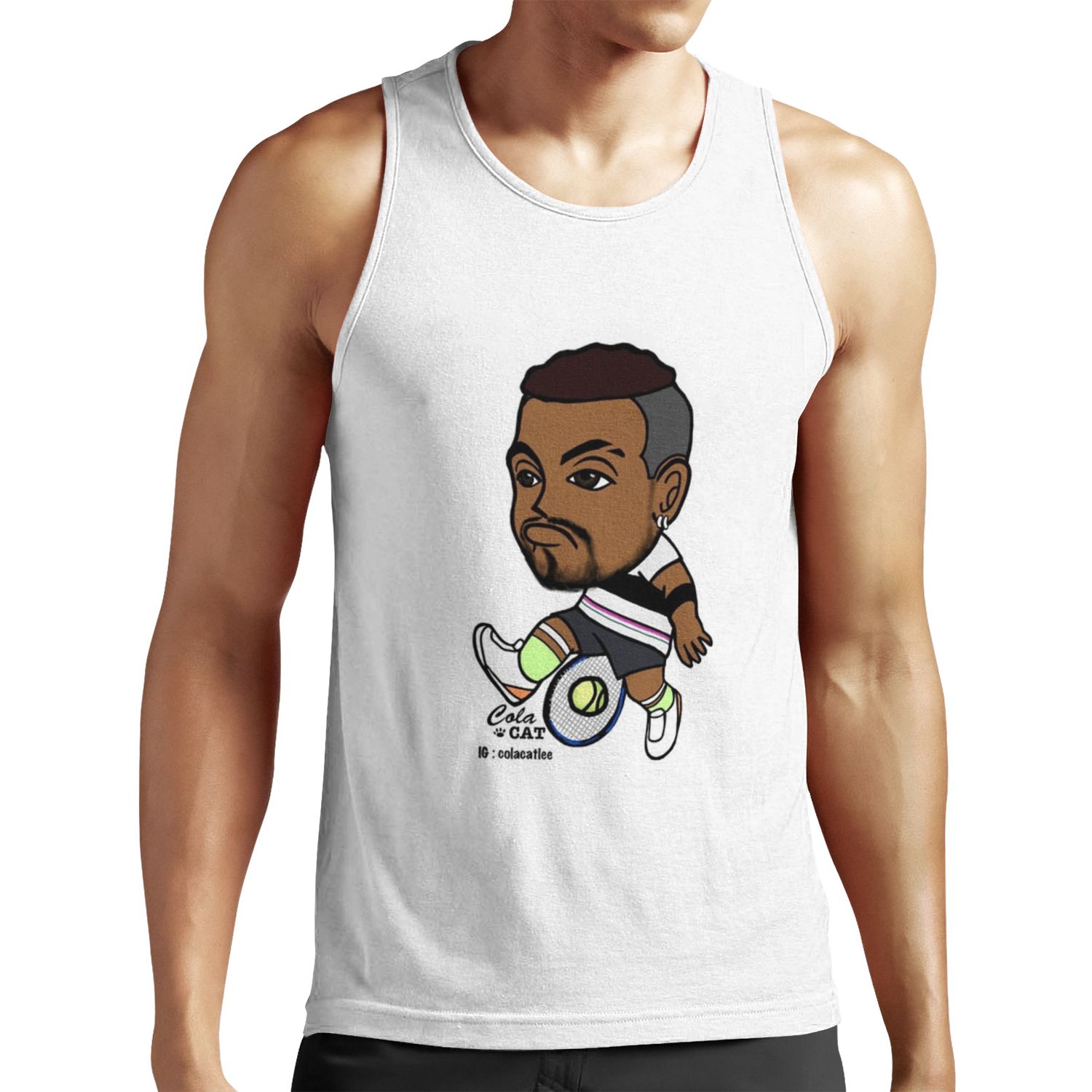 Nick Kyrgios Tennis All-over-print Unisex Tank Top