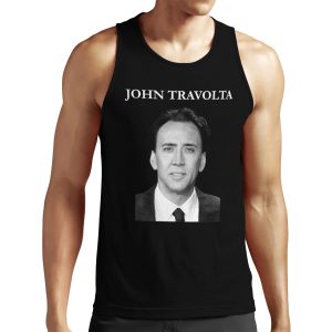 Nicolas Cage John Travolta Face Off Men S Women S All-over-print Unisex Tank Top
