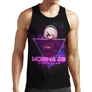 Nier Automata Yorha No 2 Type B Aesthetic All-over-print Unisex Tank Top