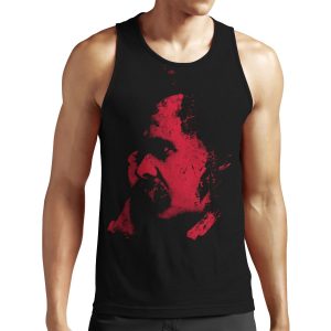 Nietzsche Portrait All-over-print Unisex Tank Top