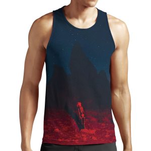 Night Bridgers Land Star All-over-print Unisex Tank Top