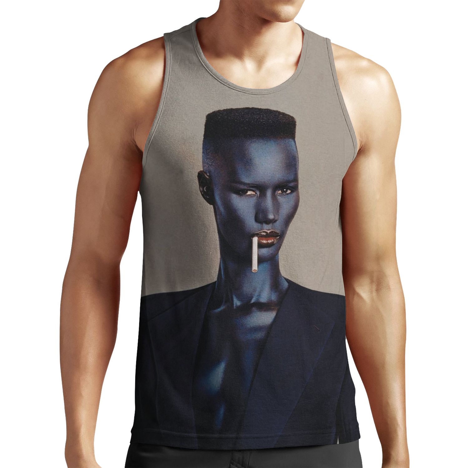 Night Clubbing Grace Jones All-over-print Unisex Tank Top