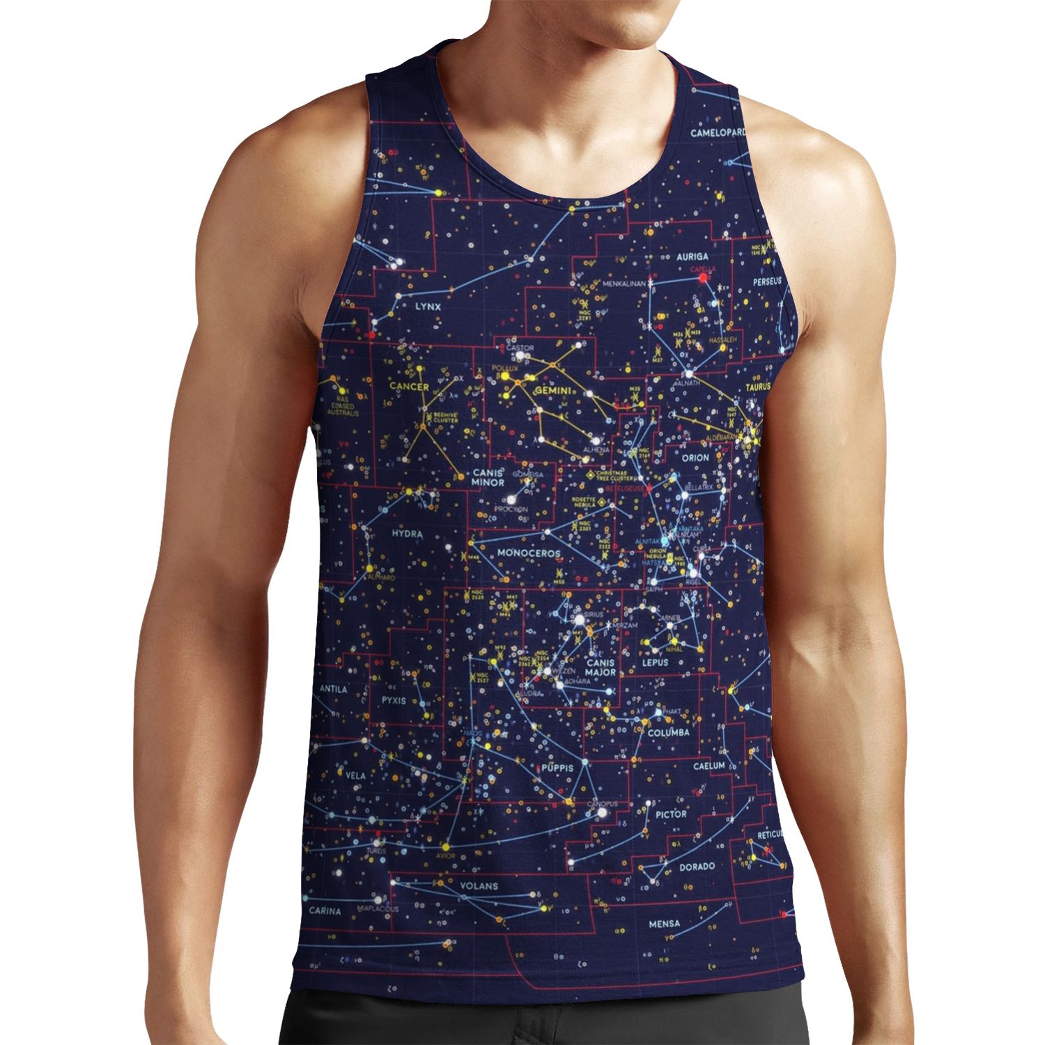 Night Constellations All-over-print Unisex Tank Top
