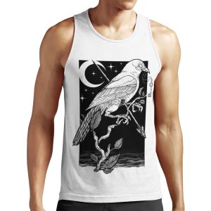 Night Crow All-over-print Unisex Tank Top