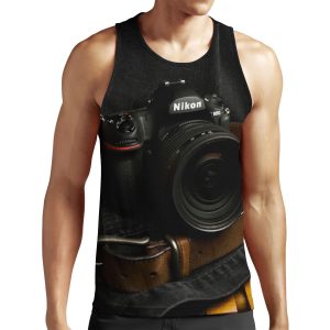 Nikon D850 All-over-print Unisex Tank Top