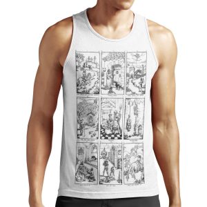 Nine Gates Of The Kingdom Of Shadows All-over-print Unisex Tank Top