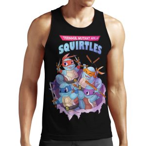 Ninja Teenage Mutant Ninja Squirtles 64 Best Trending Handmade Gift Idea All-over-print Unisex Tank Top