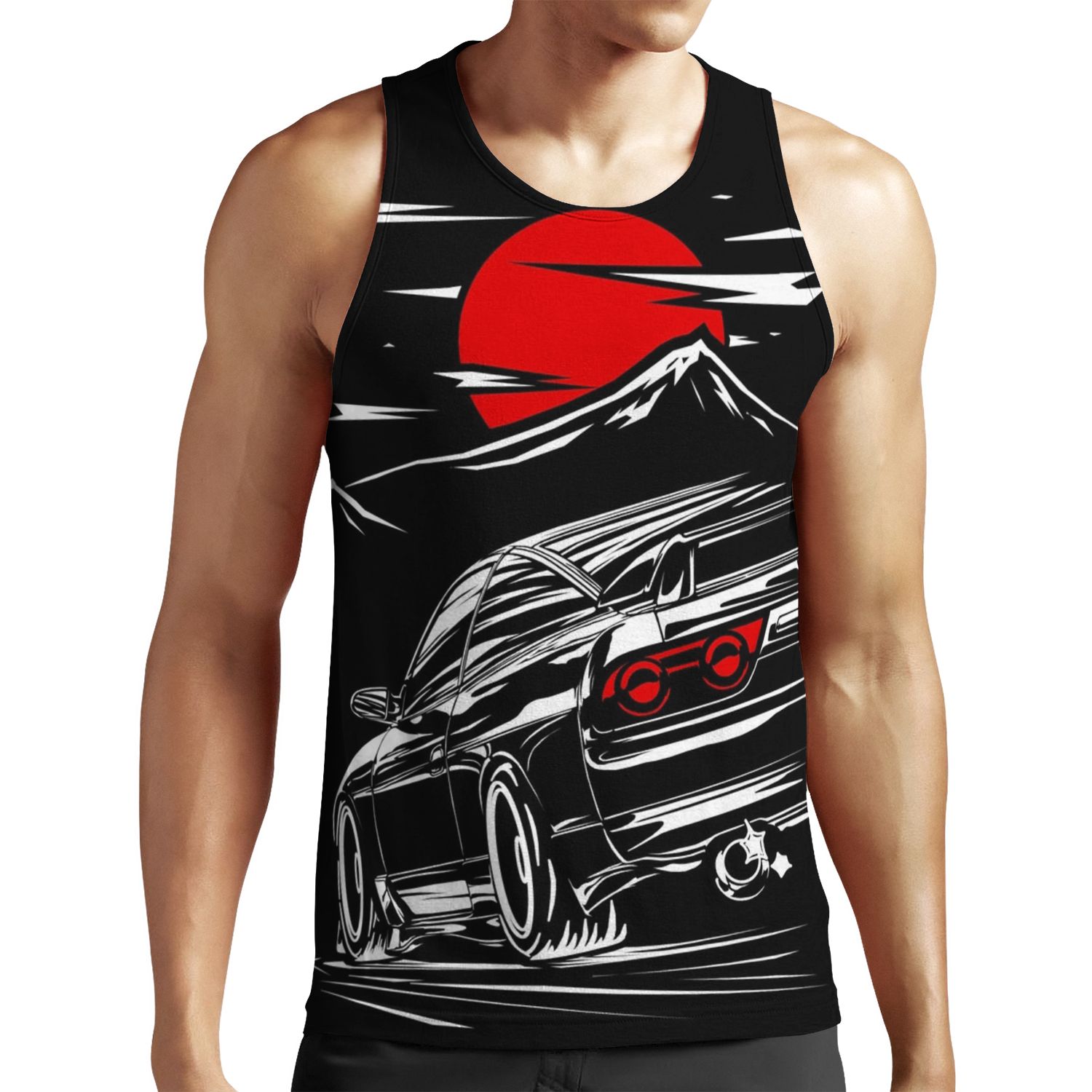 Nissan Silvia S13 Haruna All-over-print Unisex Tank Top