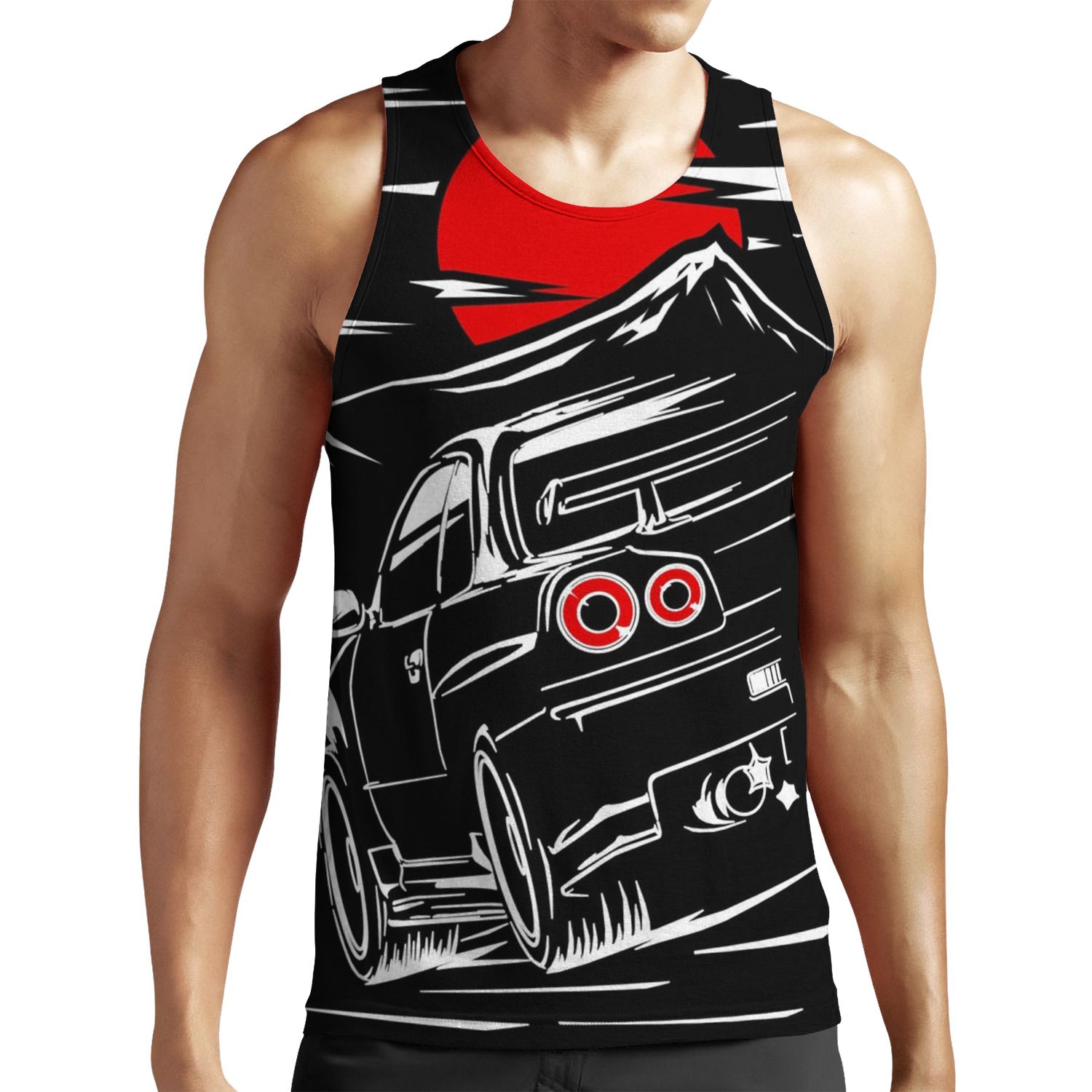 Nissan Skyline Gtr 34 Haruna All-over-print Unisex Tank Top