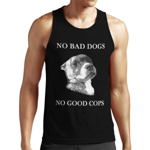 No Bad Dogs No Good Cops All-over-print Unisex Tank Top