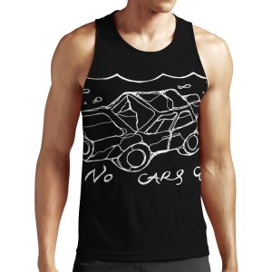 No Cars Go By The Band Arcade Fire Illustrated Lyrics All-over-print Unisex Tank Top