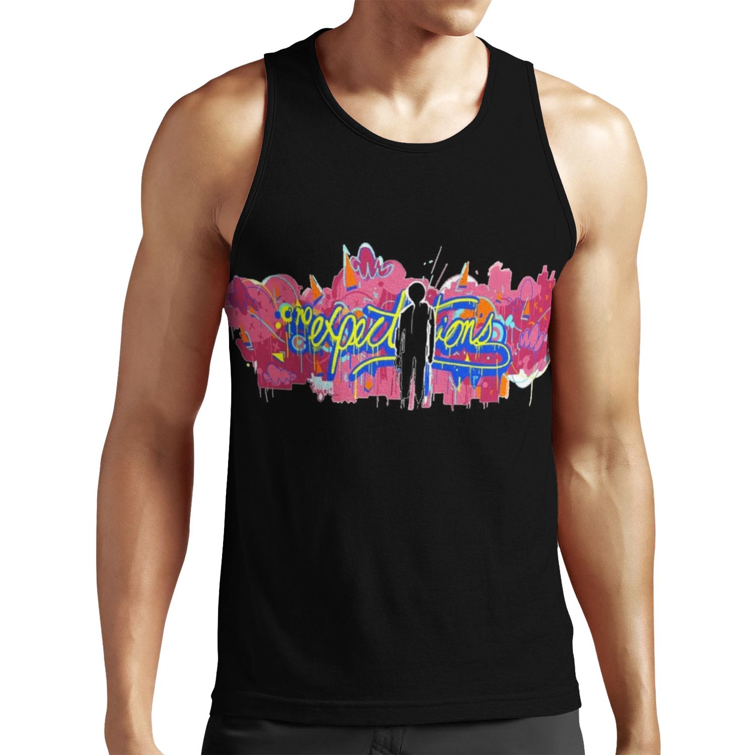 No Expectations All-over-print Unisex Tank Top