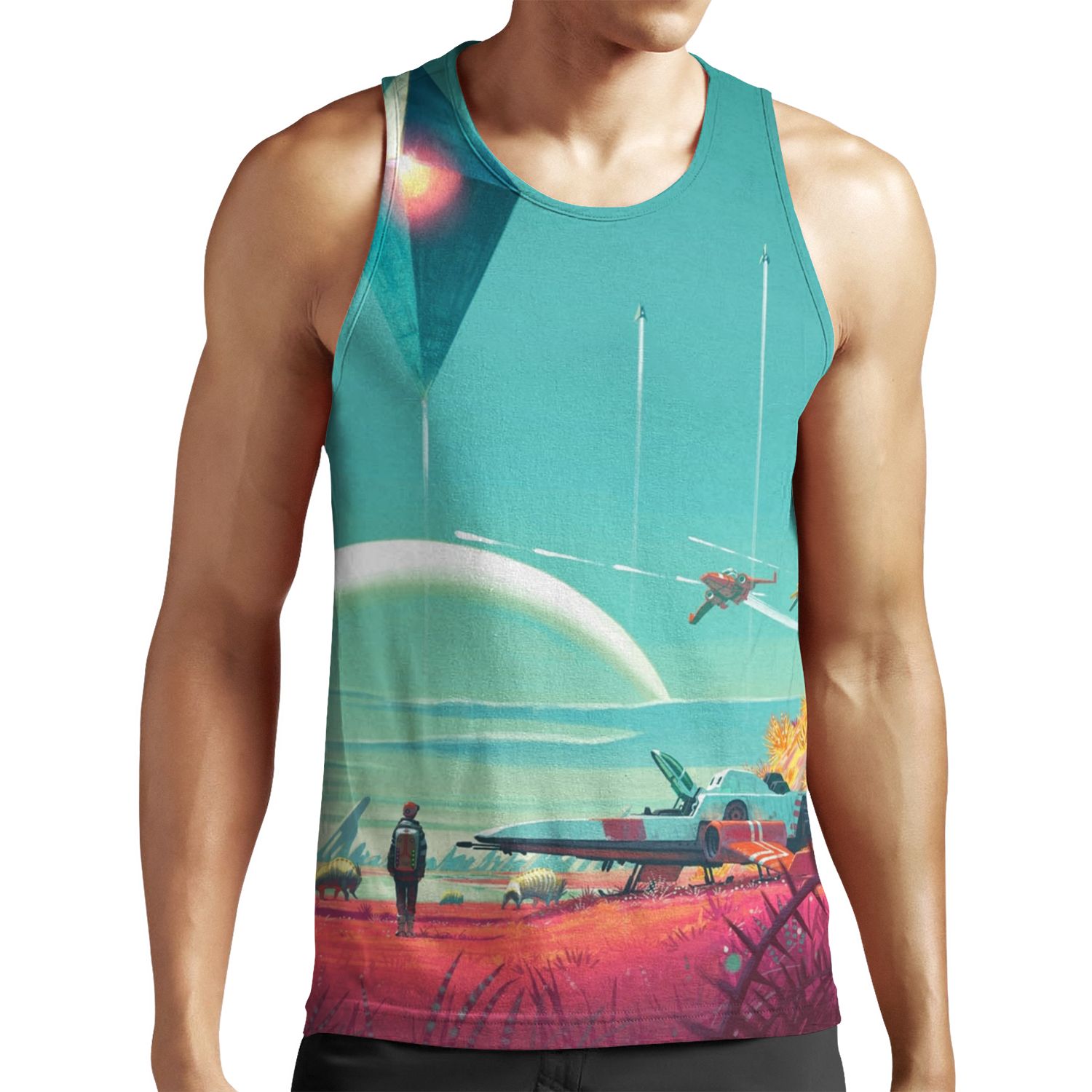 No Mans Sky Horizon All-over-print Unisex Tank Top