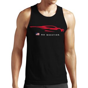 No Question C8 Vette All-over-print Unisex Tank Top