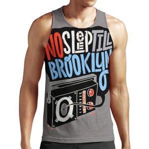 No Sleep Til Brooklyn All-over-print Unisex Tank Top All-over-print Unisex Tank Top